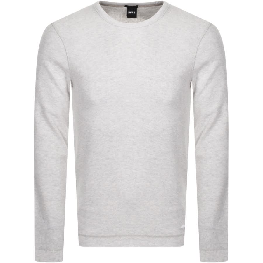 Alternative Image for ProductBOSS Long Sleeved Tempest T Shirt White1